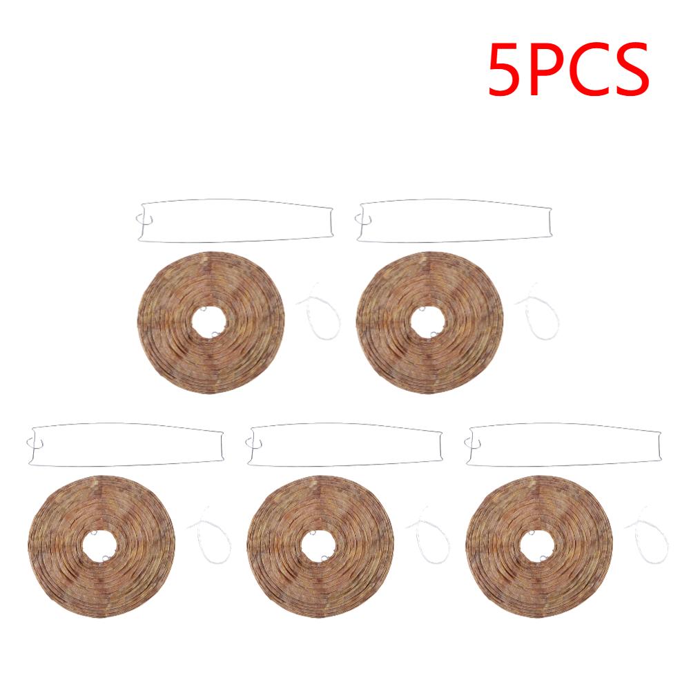 3-10PCS Wasp Nest Decoy Non-Toxic Hanging Wasp Nest Outdoor Fake Wasp Nest Wasp Deterrent Lantern Home Yard Supplies