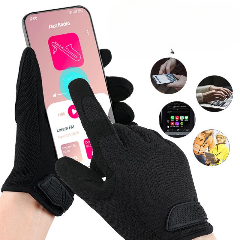 Touch Screen Garden Gloves Microfiber Non Slip Wear Resistant Spring and Summer Gardening Planting and Trimming Garden Protective Gloves