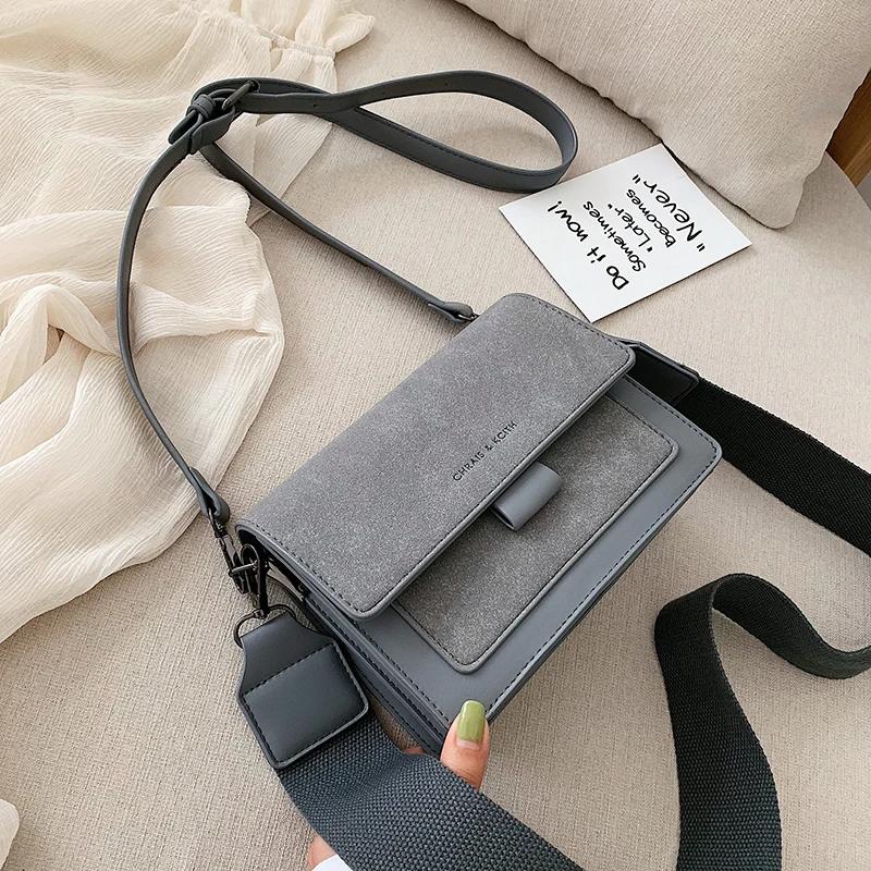 New Style Ladies Bags Fashion Shoulder Bags Casual Messenger Bags Frosted Fabric Ladies Bags Mobile Phone Bags Small Bags