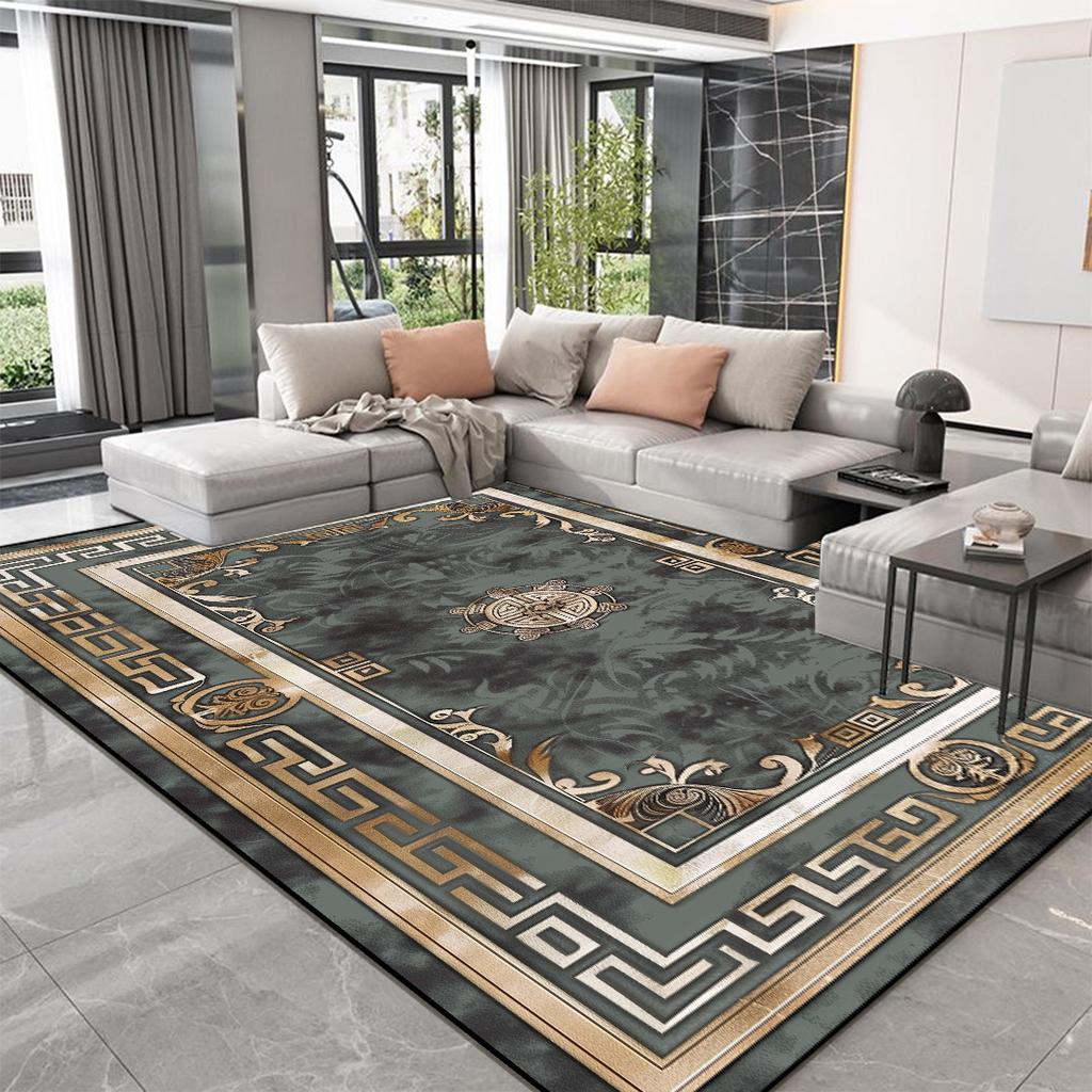 Nordic High-end Living Room Carpets Modern Luxury Decoration Home Bedroom Large Area Rugs Thickening Washable Non-slip Floor Mat