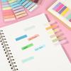 3600 pasted index tags 180 colors transparent notes annotation page tags colored book tags reading books notebook folder