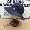 Outdoor Wind Quick-drying Bucket Hat Men's and Women's Big Eaves Windproof Rope Breathable and Comfortable Versatile Non-pressing Hairstyle Foldable B