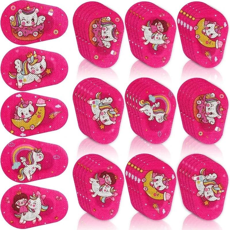 10Pcs New Kids Amblyopia Training Orthoptic Corrected Eyeshade Cartoon Eye Patches Colorful Occlusion  Eye Patch