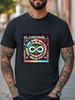 Futuristic "Loading..." Infinity Loop T-Shirt Men Women Unisex T-Shirt Unisex T-Shirt