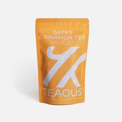 TEAOUS Jujube Cinnamon Tea/ A Clear and Refreshing Tea Blended with Roasted Jujube Seeds and Cinnamon