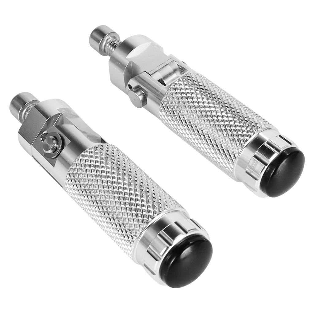 Universal Motorcycle Motorized Bicycle Folding Foot Rest Round Pedal Compatible with for for for