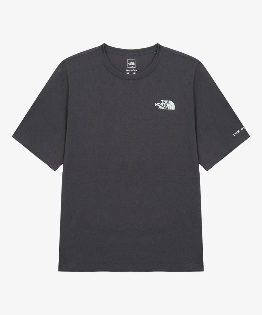 Noseupeiseu Nt7Us02B Release Short Sleeve T-Shirt Charcoal Grey