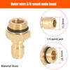 High Pressure Water Gun Water Pipe Quick Connector Car Washing Machine Water Outlet Accessories