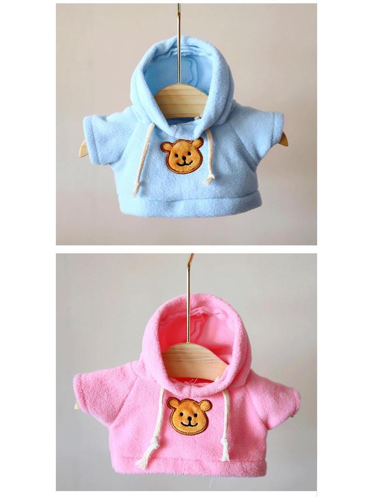 Teddy Bear Sweatshirt: Plush Doll Clothing Accessory