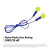 3M E.A.R Push-Ins Earplugs, Corded, 28NRR, Yellow/Blue