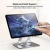 Aluminum alloy Reinforced Double Support arm 360 Rotating Base Adjustable Tablet Stand Minimalist Style