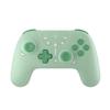 Wireless Switch Pro Controller, Dual Shock Gamepad Rechargeable Joystick Support Turbo, Macro, Gyro Axis, for Switch/Lite/OLED/iOS/Android/PC(Green)