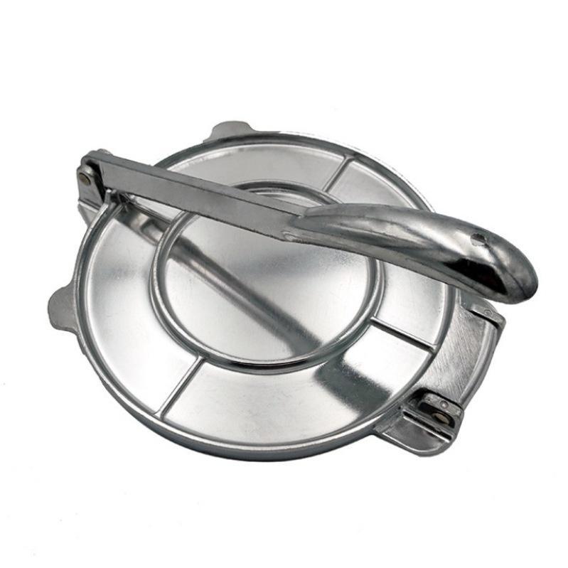 Mexikanisches Kuchenpresswerkzeug Tortilla Teig Aluminiumpresse Knödelwickel