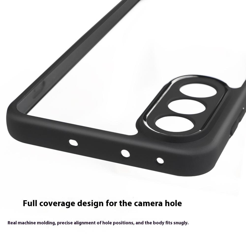 For OnePlus Nord 5 5G Case Shockproof PC+TPU Clear Back Phone Cover