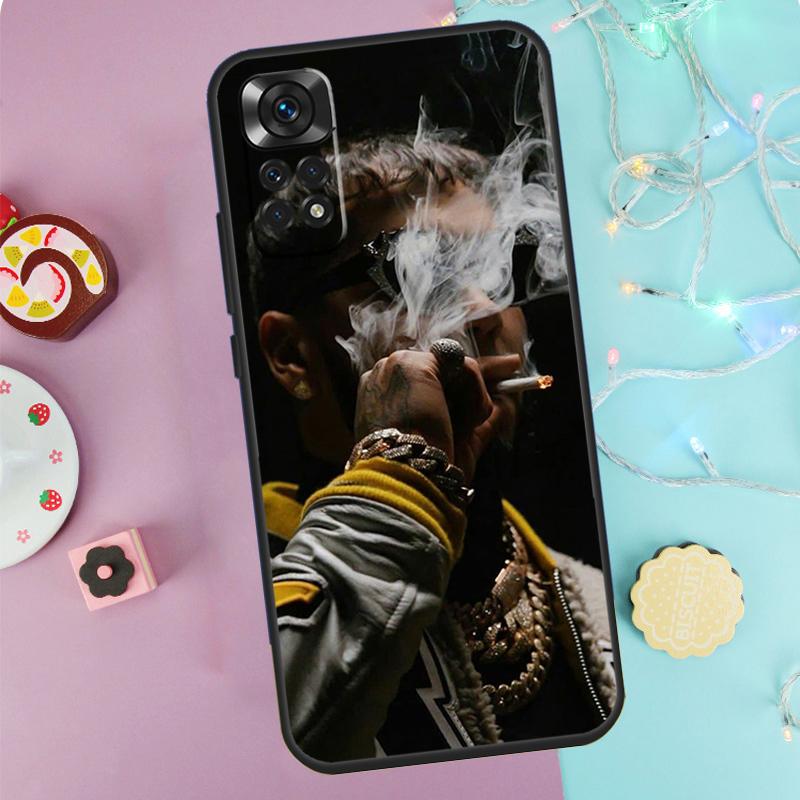Anuel AA Real Hasta La Muerte Case For Xiaomi Redmi Note 9 10 11 12 13 14 Pro 9S 10S 11S 12S Redmi 14C 10C 12C 13C Cover Redmi Note 9