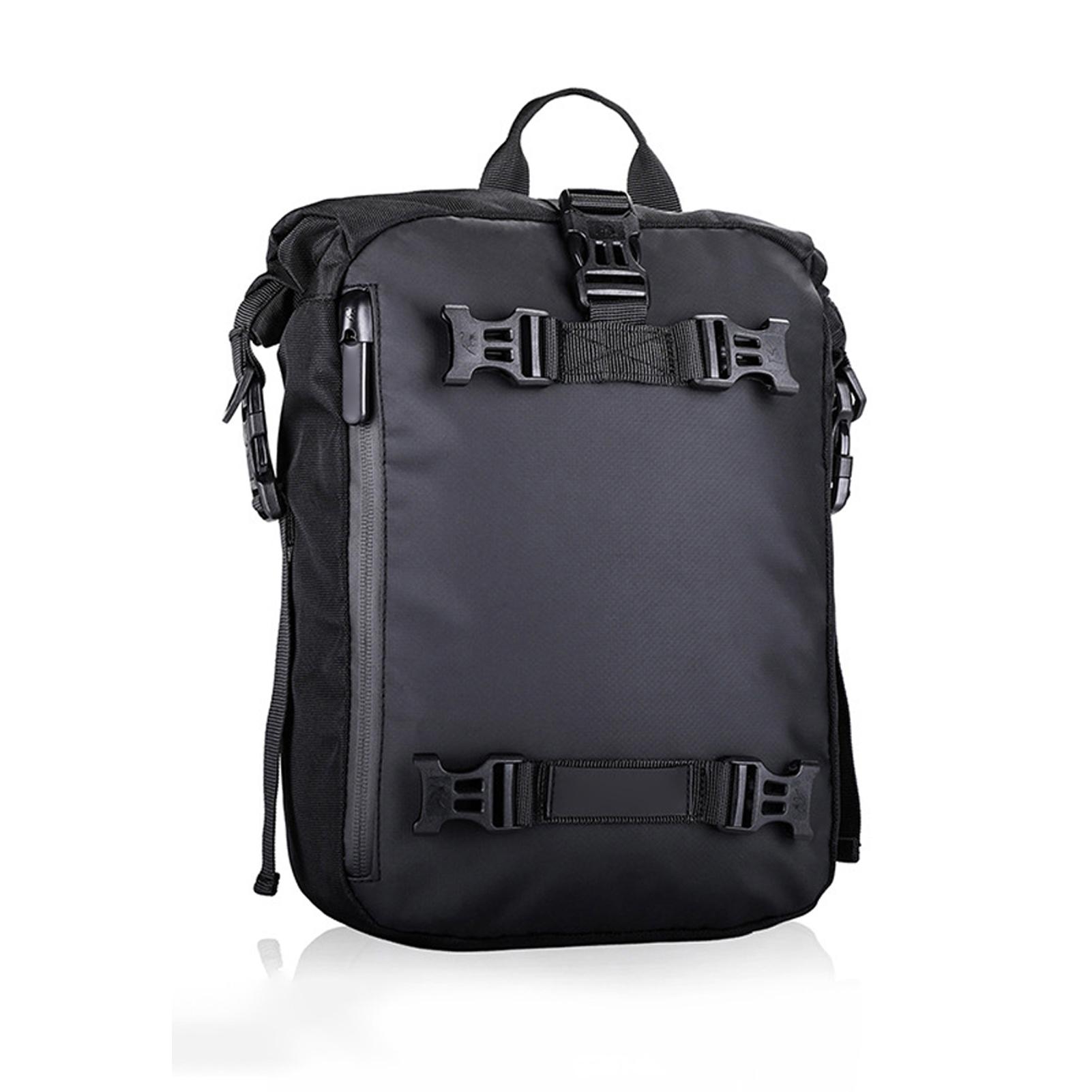 

Large Capacity Motorcycle Bag Water tight Luggage Pack Multi Function Motorbike Saddle Rack Luggage Bags 10L чёрный