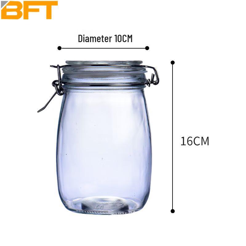 Glass Airtight Storage Jar