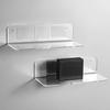 Speakers Organizer Rack Acrylic Wall Mounted Display Stand Shelf Holder Home Storage Self Stick-On