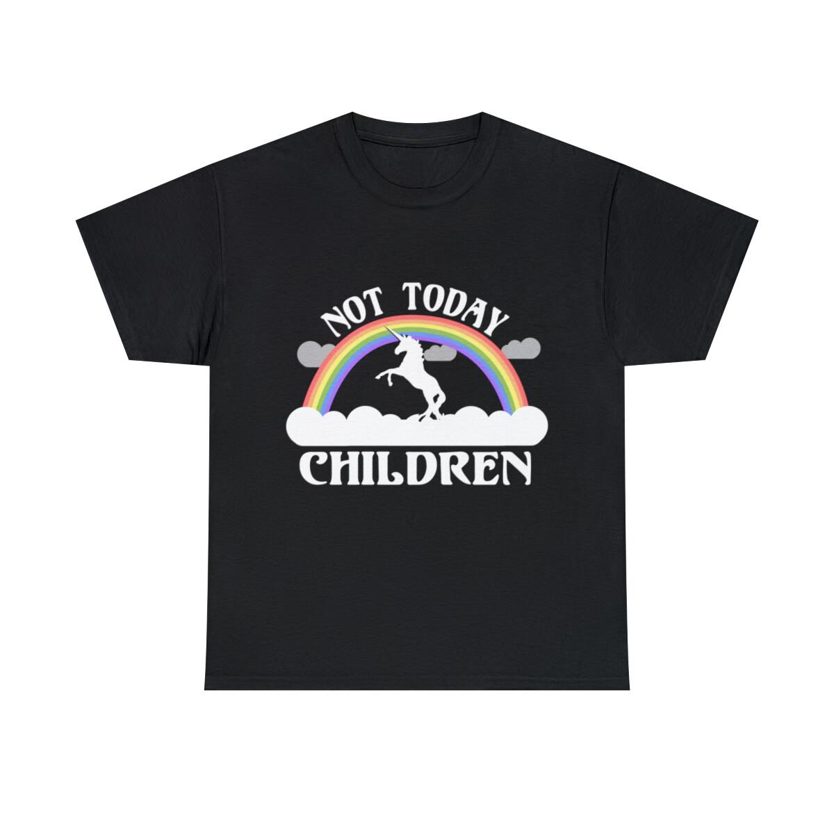 Not Today Children Mom Graphic Tee Shirt, S-5XL M