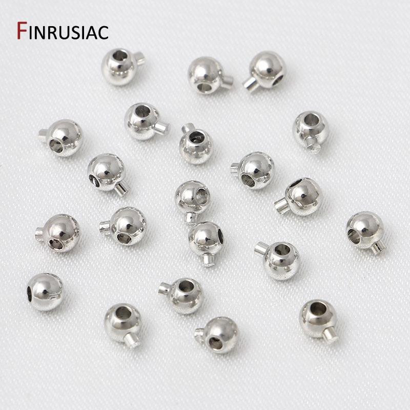 14k Gold Plated Crimp End Beads DIY Bracelet Stopper Beads Closures Lamps For Jewelry End Clip Clasps Jewelry Making Supplies