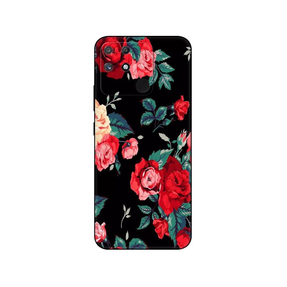 

For Realme Narzo 50A Case 6.5inch Silicon Back Cover For OPPO Realme Narzo50A 50 A Soft Case RMX3430 Phone Case black tpu case Realme Narzo 50A
