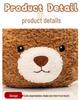 Cute Heart Bear Plush Toy - Soothing Teddy for Birthday, Cushion, or Sleep Companion