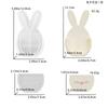 Latest Models Bunny Flower Basket Resin Mold DIY Rabbit Flower Pot Silicone Mold Gift Hydroponics Vase Making Plaster Molds