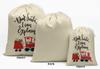 Darling Souvenir Blue House & Tree Christmas Party Supplies Gift Pouches Favor Candy Bags 15