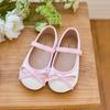 [Babyzzam] Girls' Candy Mix Flats Pink Line & White [BB462-10001]