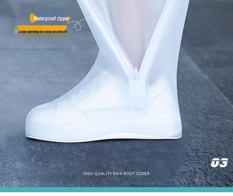 Adult Waterproof Non-Slip Wear-Resistant Reusable Rain Boot Covers
