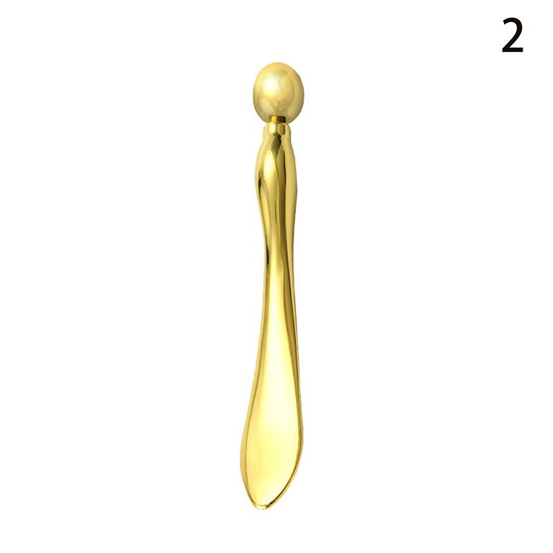 

Аппликатор для крема для глаз/лица Косметическая лопатка Ложка для красоты Ролик Массажная палочка Против морщин Подтяжка лица Сплав Уход за кожей лица