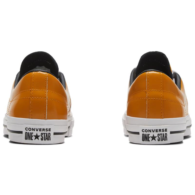 Converse One Star Hanbyeol Comfortable Retro Casual Non-Slip Low-Top Board Shoes Unisex Turmeric
