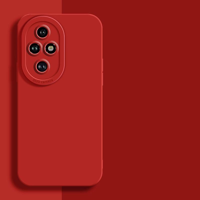 Eyes Flüssigsilikonhülle für Honor 50 70 90 200 300 Pro Magic 5 6 7 Weiche Linsenschutzhülle