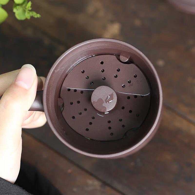 Wan Chun He Zun Purple Clay Office Mug