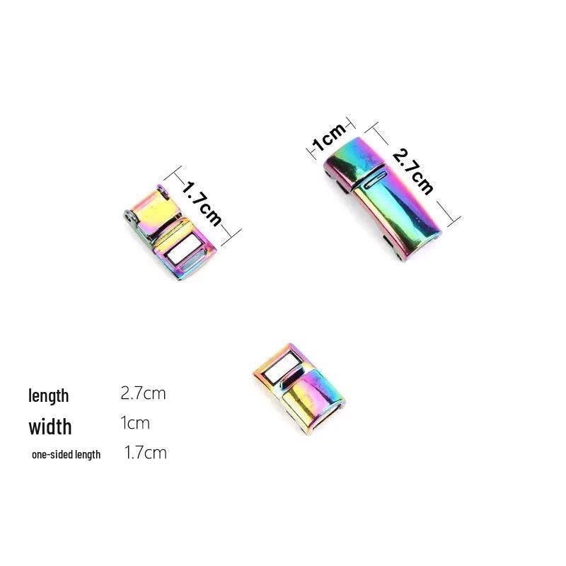 Colorful No Tie Magnetic Buckle Elastic Shoelaces