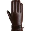 SARTOR Jade Touch Leather Gloves Brown