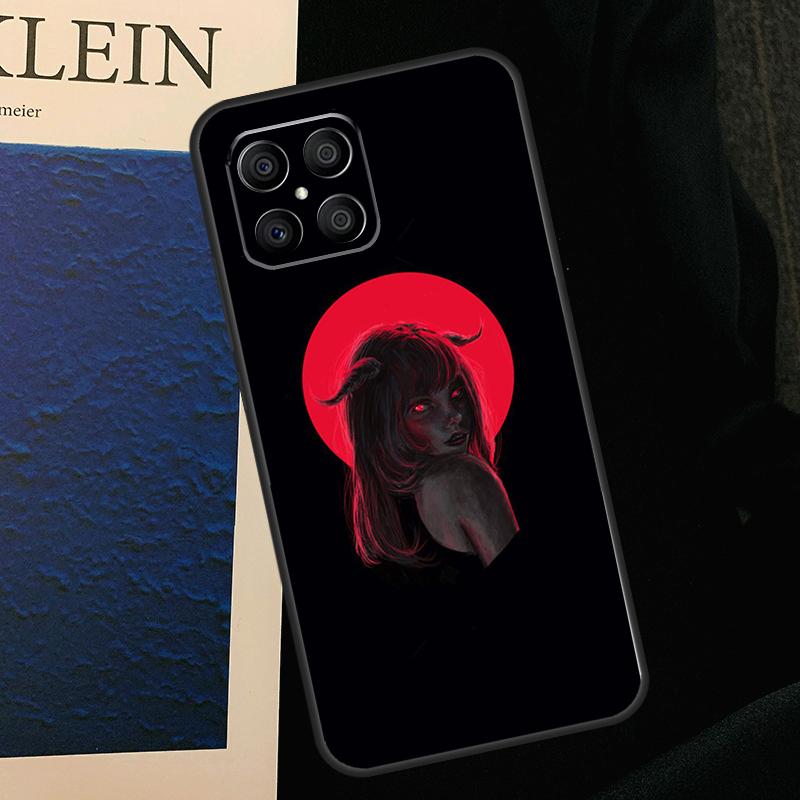 

Aesthetic Devil Woman Bad Girl Case For Honor 50 70 90 Lite X9b X9a X8b X8a X8 X9 X9c Honor 200 Pro Magic 7 5 6 Lite Cover Honor X9 4G