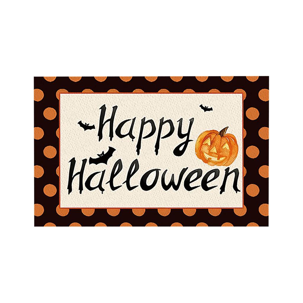 Duch, Kot, Halloween Meal Mat Zestaw 4, Sezonowy, Jesienny Mat Stołowy