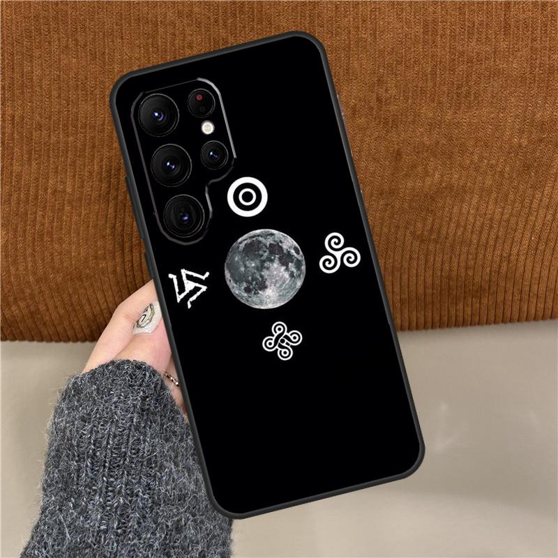 teen wolf symbols Case For Samsung Galaxy S23 S22 Ultra S20 S21 FE S9 S10 Note 10 Plus Note 20 Ultra Cover