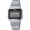 CaSio Digital Watch Vintage SerieS A700w 1a Men S woMen S Silver overSeaS Model [parallel Imported Product] Silver A700w 1a