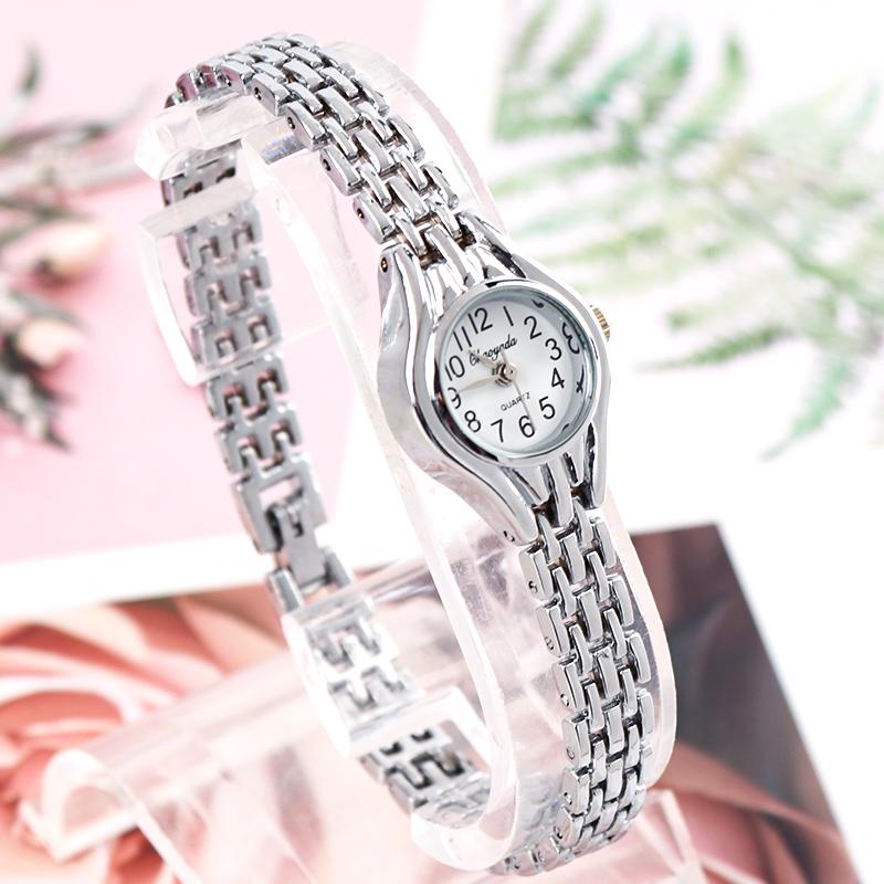 

Elegant Analog Dial Women s Fashion Watches Chaoyada Brand Silver Wrist Watches for Female Ladies Quartz Bracelet Watches срібний
