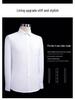 Men's Korean Style Long/Short Sleeve White Shirt - Casual & Formal Wear for Spring & Summer