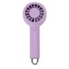 Handheld Fan 5 Speed   Silent 5.5h Running Portable Fan with Buckle for Outdoor Beach Camping