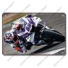 Racing Driver & Rally Metal Tin Signs for Bar Man Cave
