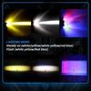 Foggy Conditions Black Motorcycle LED Light Dual Light Modes 2700LM Output 9-60V Compatibility Aluminum Housing