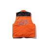 Li Ning X Tide Collaboration Badfive Anti-Five Series Multi-Pocket Casual Sports Cotton Vest Men vest Orange AMMP027-1
