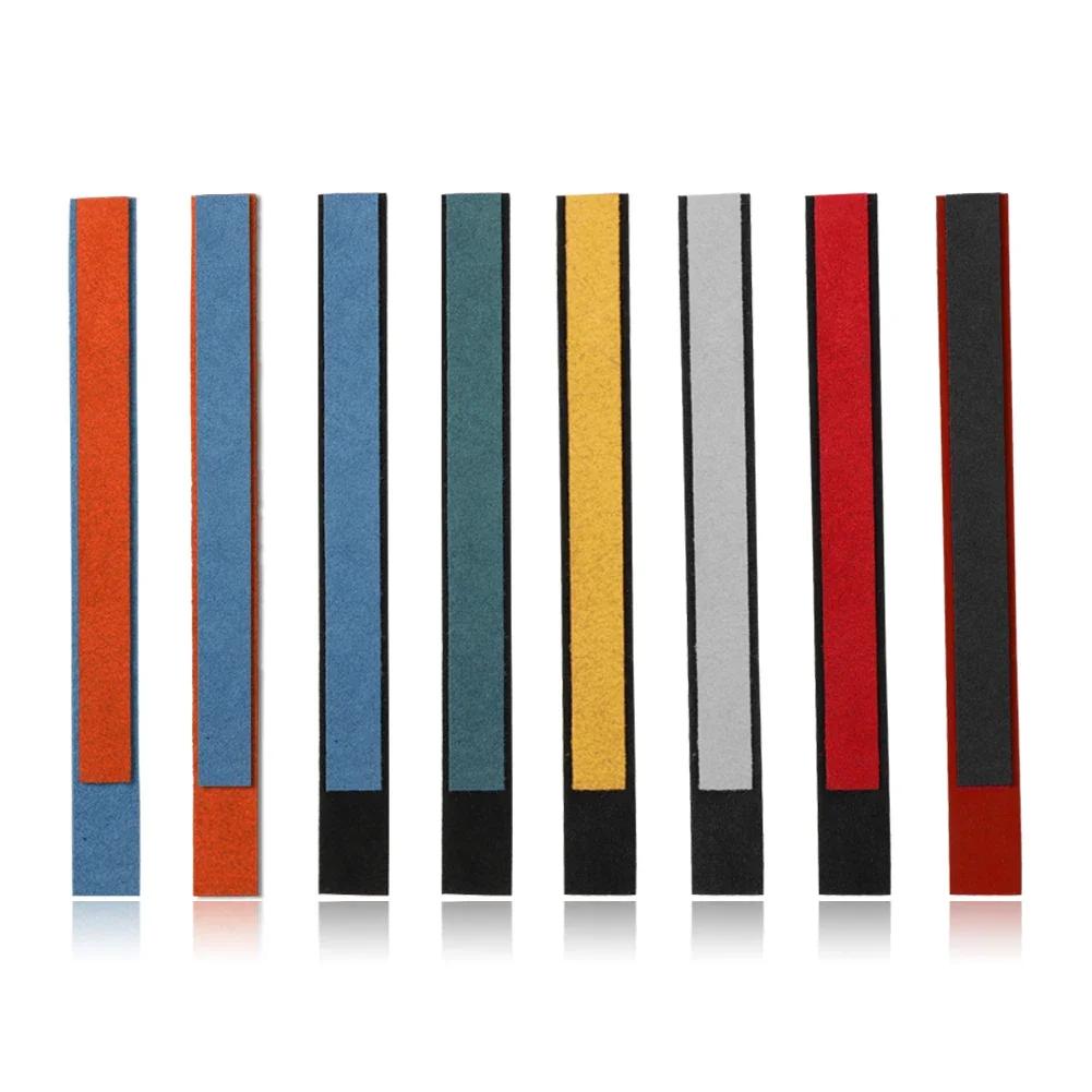 Auto-Lenkrad-Obermarkierung, für Tesla Model Y, Modell 3 XS, Mittellinie, rote Markierung, Super-Wildleder-Dekorationszubehör