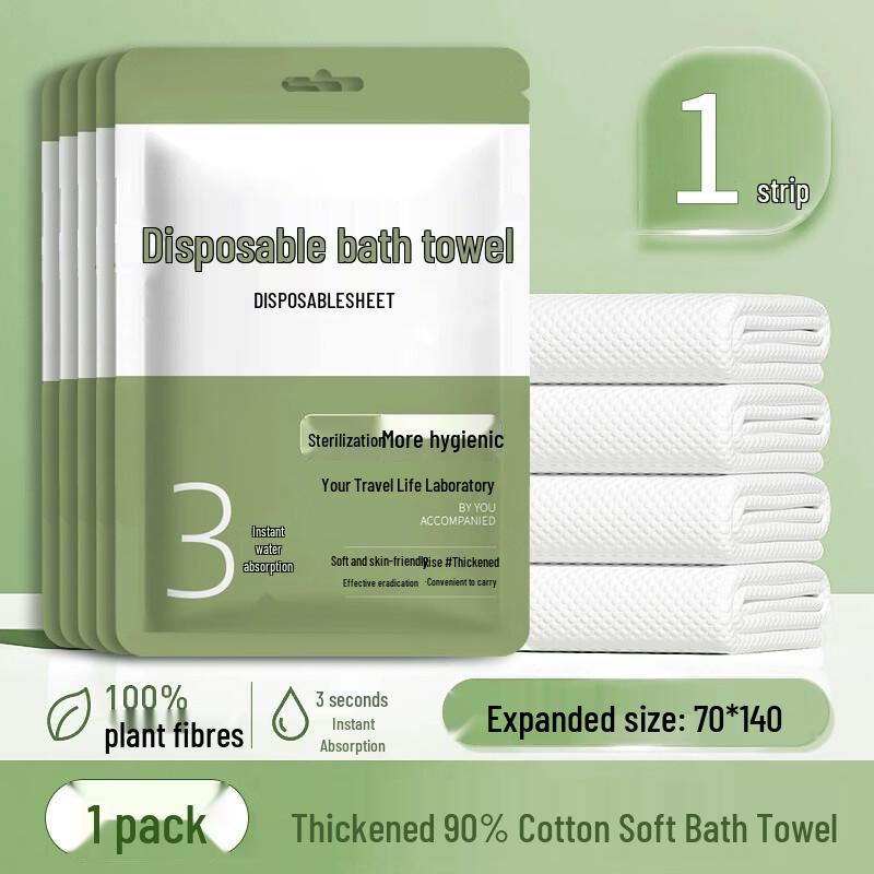 Compressed Disposable Bath Towel