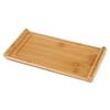 Bamboo Tea Tray Cup Plate Food Dessert Serving Tray Kung Fu Tea Accessory