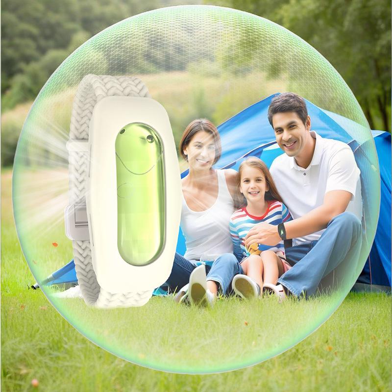 Portable Mosquito Repellent Bracelet: Outdoor Camping Woven Rope with Children's Special Buckle for Insect Bite Prevention